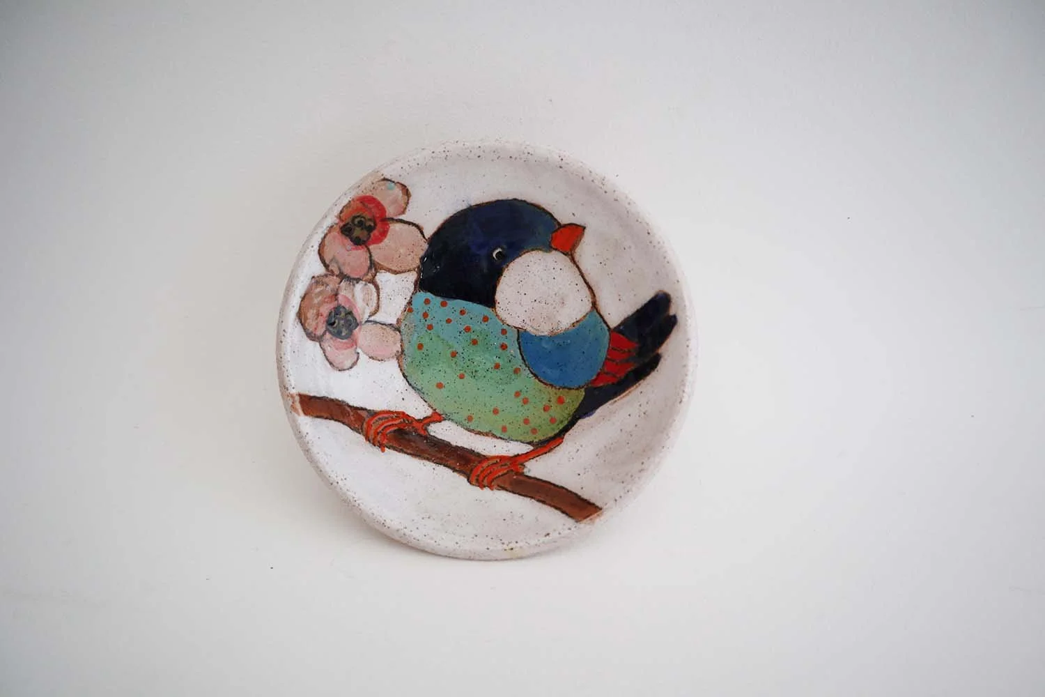 Flowers, Birds, and Berries Salt Dish