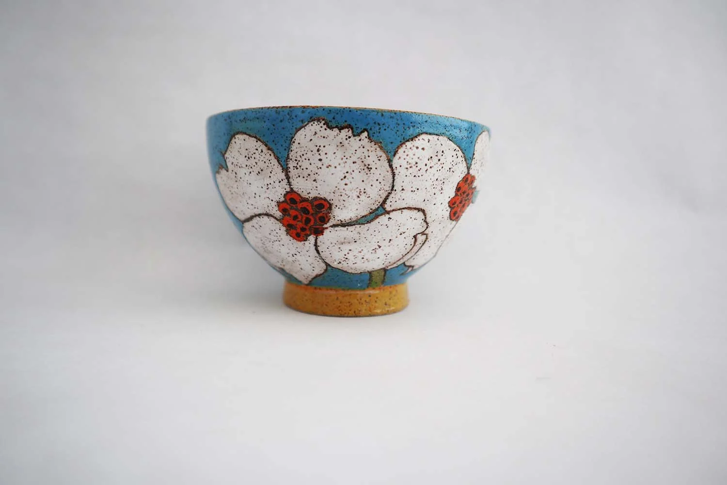 Dogwood Rice Bowl (blue)