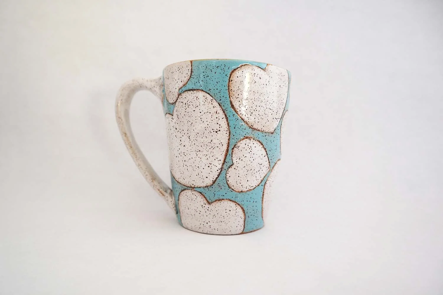 Heart Mug (blue)