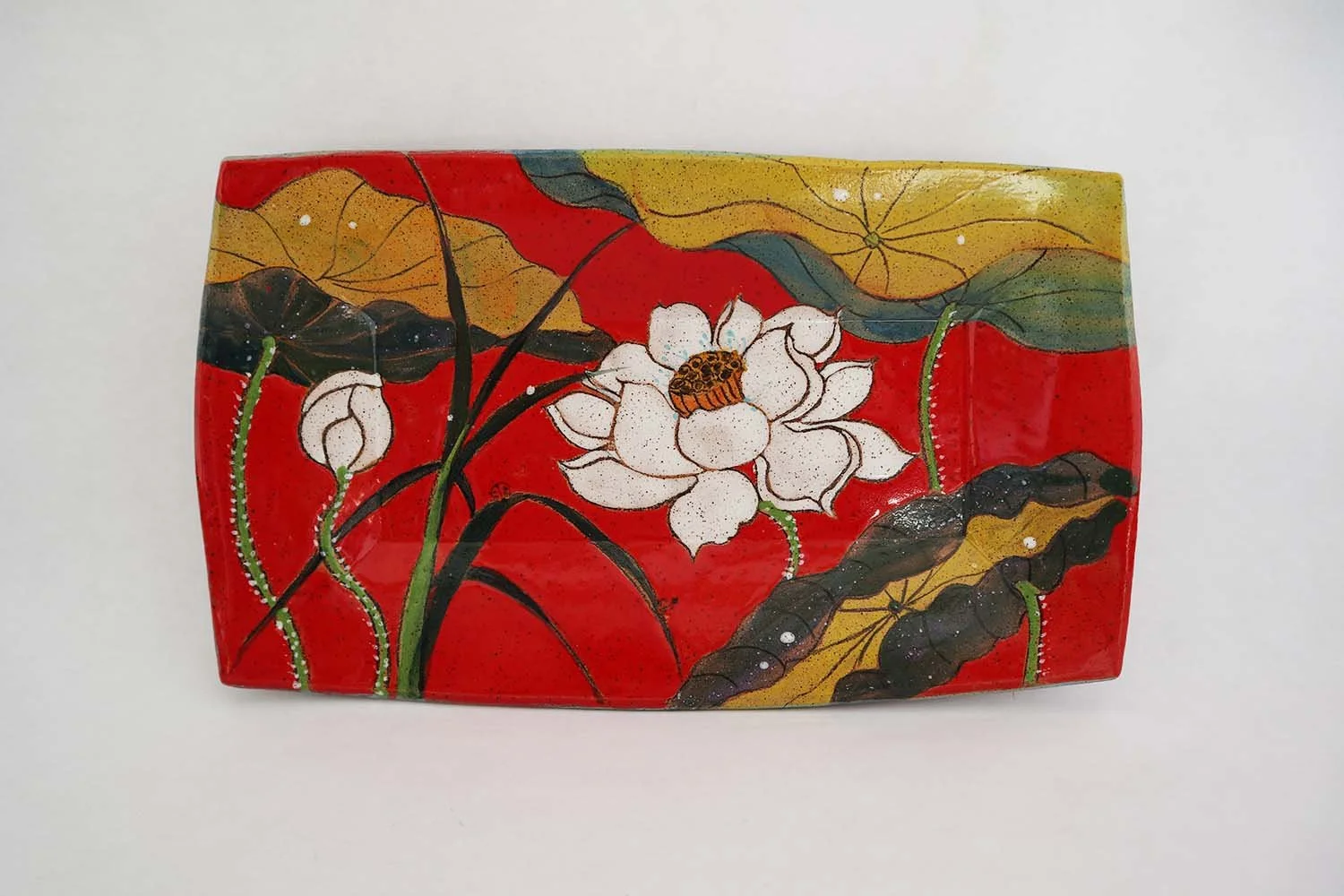 Lotus Flowers Medium Rectangle