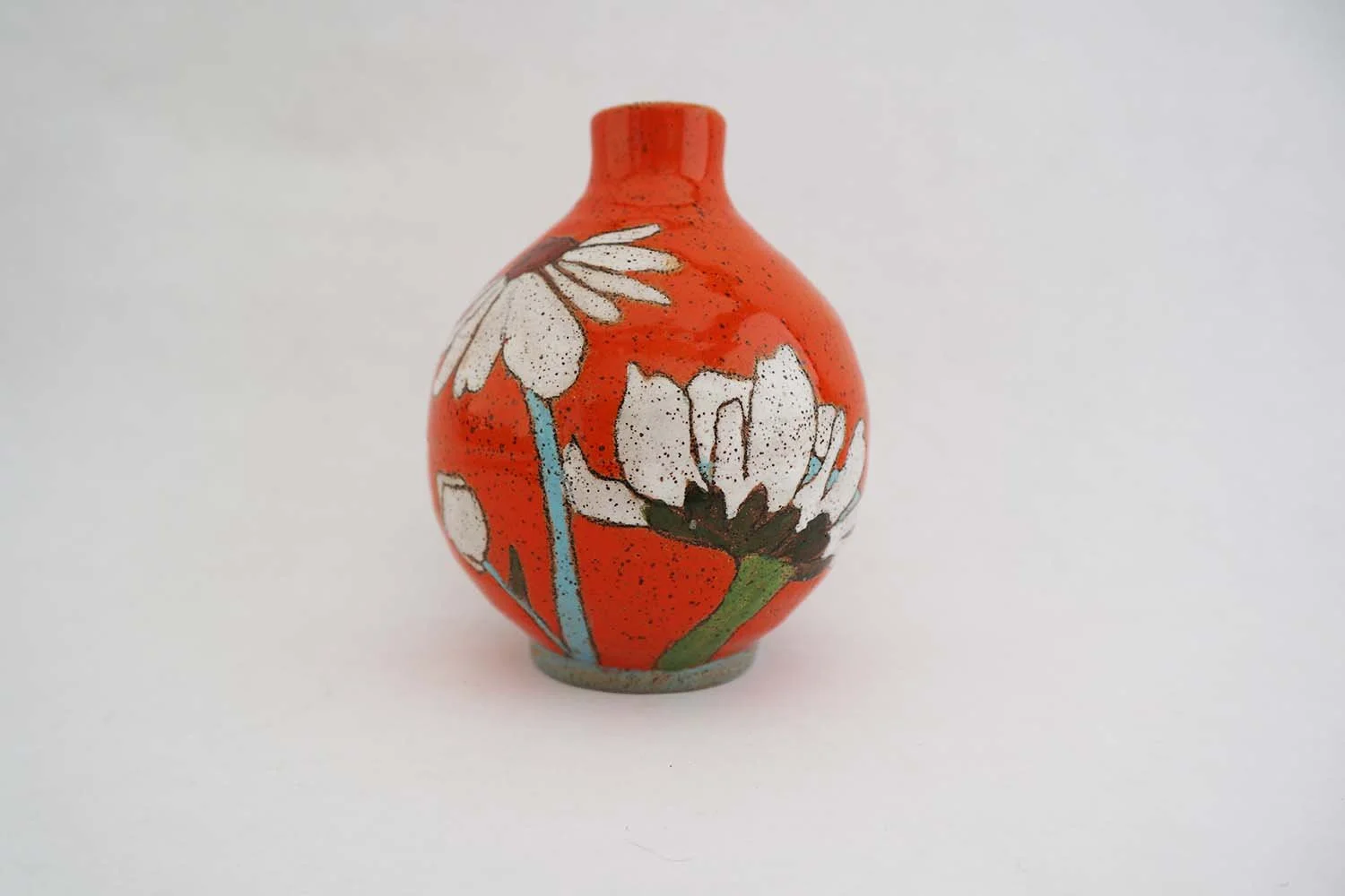 Flowers and Pigment Bud Vase