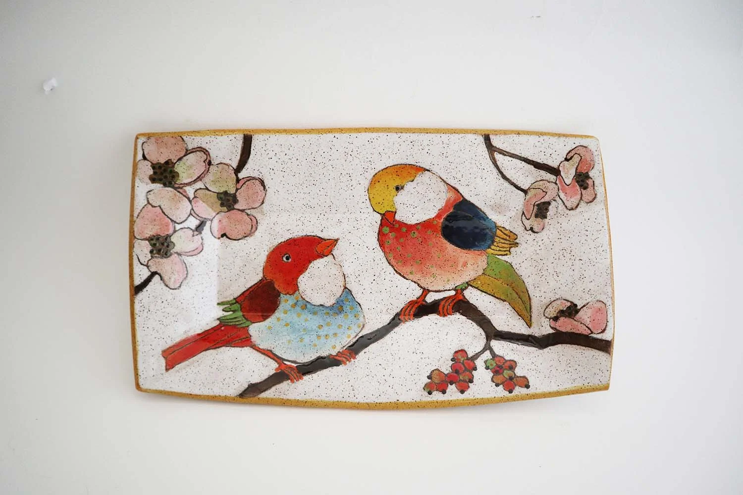 Flowers, Birds, and Berries Small Rectangle