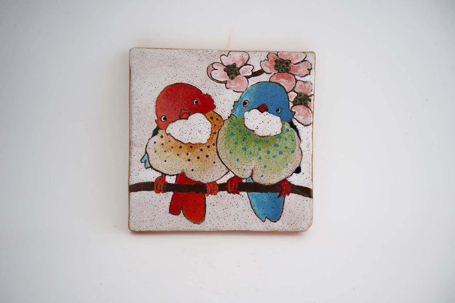 Flowers, Birds, and Berries Trivet