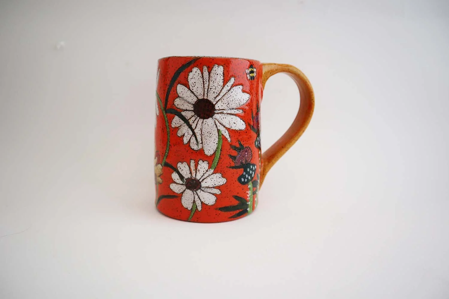 Flowers and Pigment Mug - IN STOCK