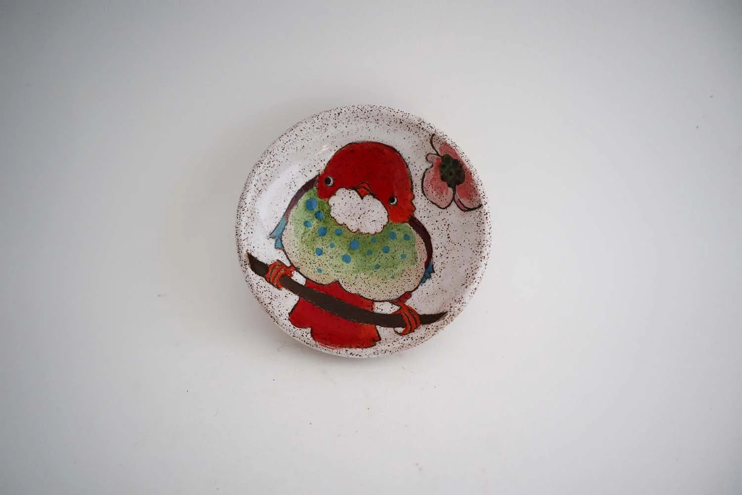 Flowers, Birds, and Berries Salt Dish