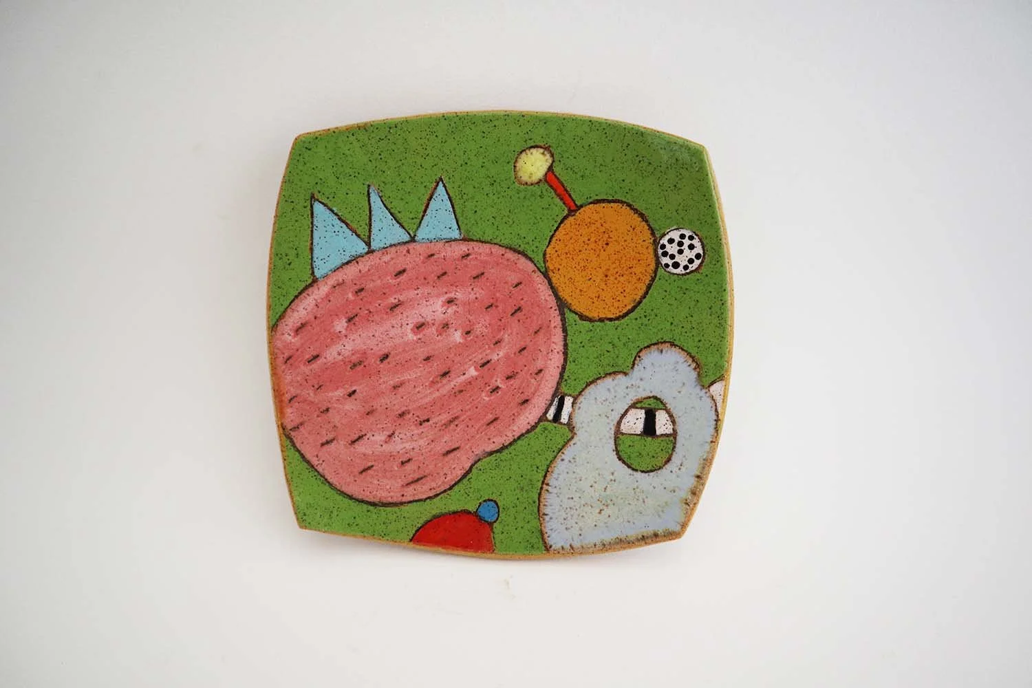 Abstract Plate (green)