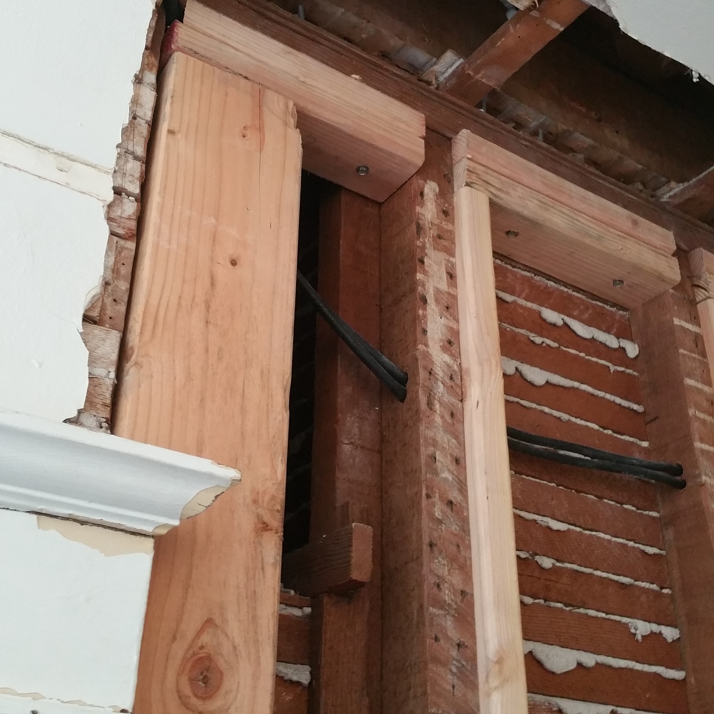 2nd Floor Shear wall Framing