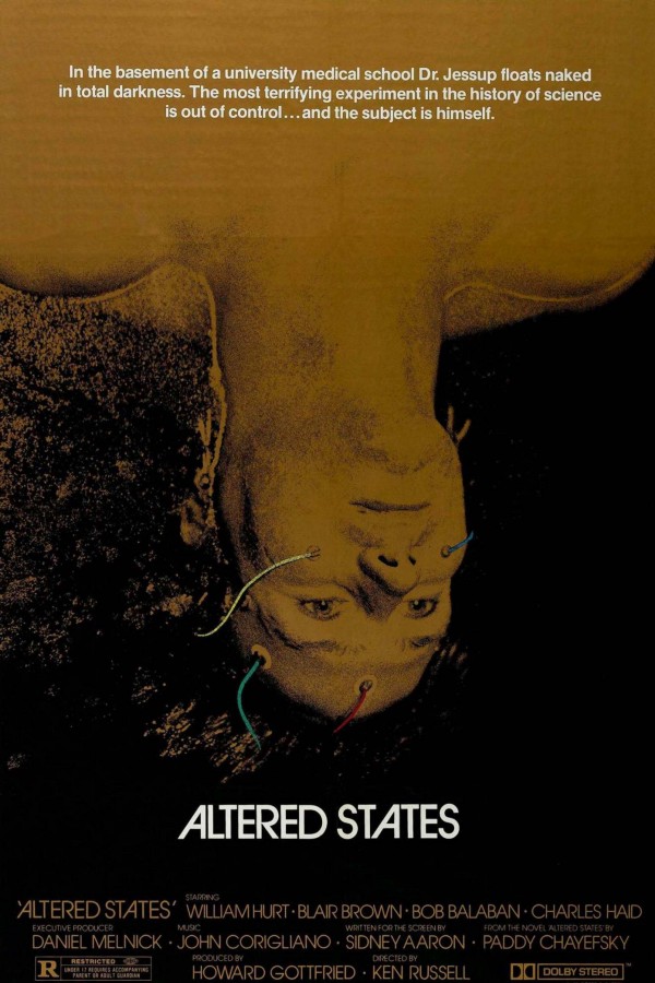 Movie poster for Altered States (1980), via Pulp International .