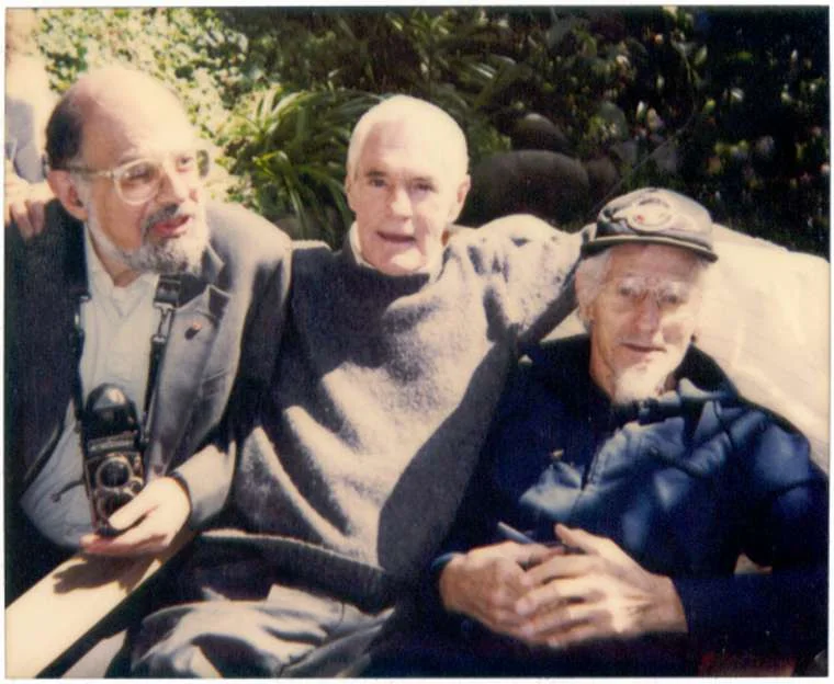 Allen Ginsberg, Timothy Leary, and John C. Lilly in 1991 (Wikimedia)