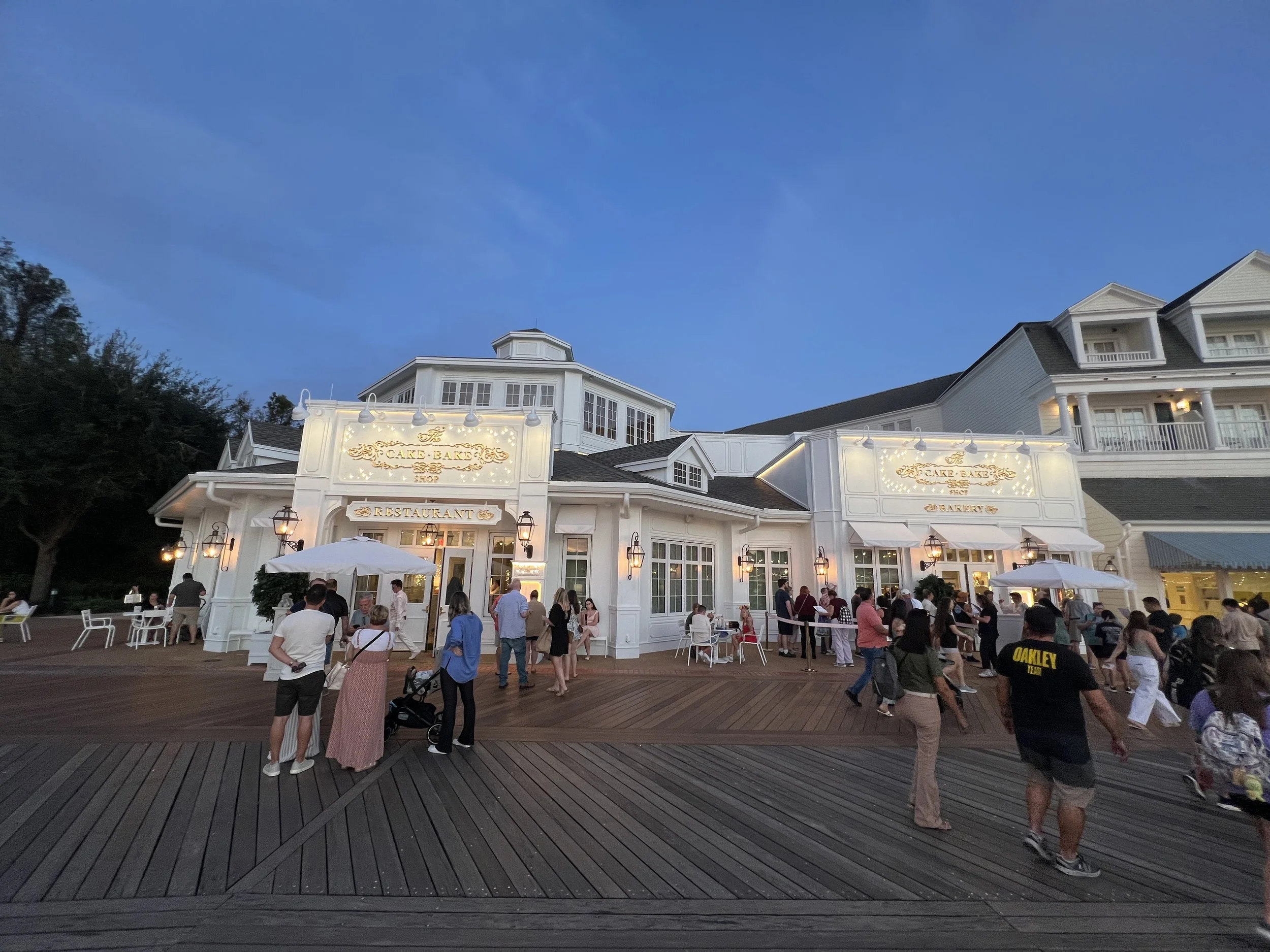 Cake Bake Shop Exterior Boardwalk - Disney World