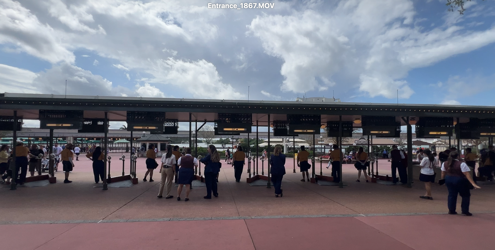 Magic Kingdom entrance