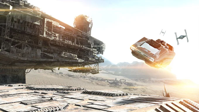 Star Wars Launch Bay will take Guests into the Star Wars&nbsp;saga and the upcoming film,&nbsp;Star Wars: The Force Awakens, with special exhibits and peeks behind-the-scenes, special merchandise and opportunities to encounter Chewbacca and Darth Va…