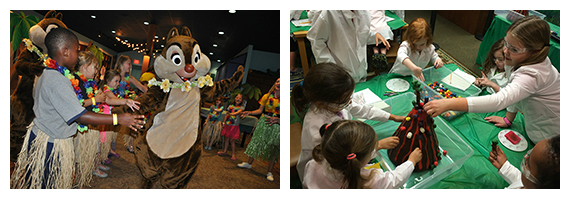 Lilos Playhouse and the Sandcastle Club at Walt Disney World Resort