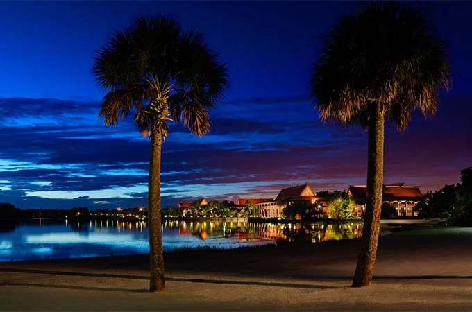 Disney's Polynesian Village Resort in May