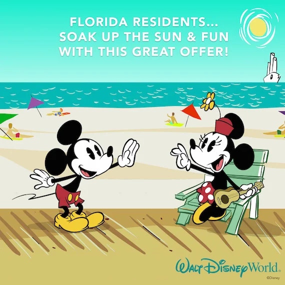 FLORIDA RESIDENTS OFFER FOR WALT DISNEY WORLD RESORT — OrlandoParksGuy