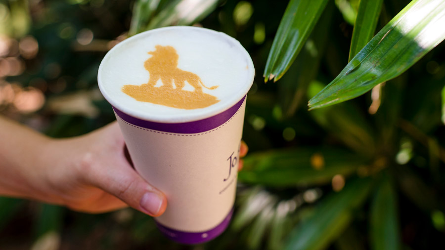 “The Lion King” Latte Art – Available at Joffrey’s Coffee & Tea Co.