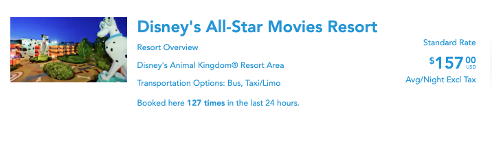 Disney's All Star Movies Resort