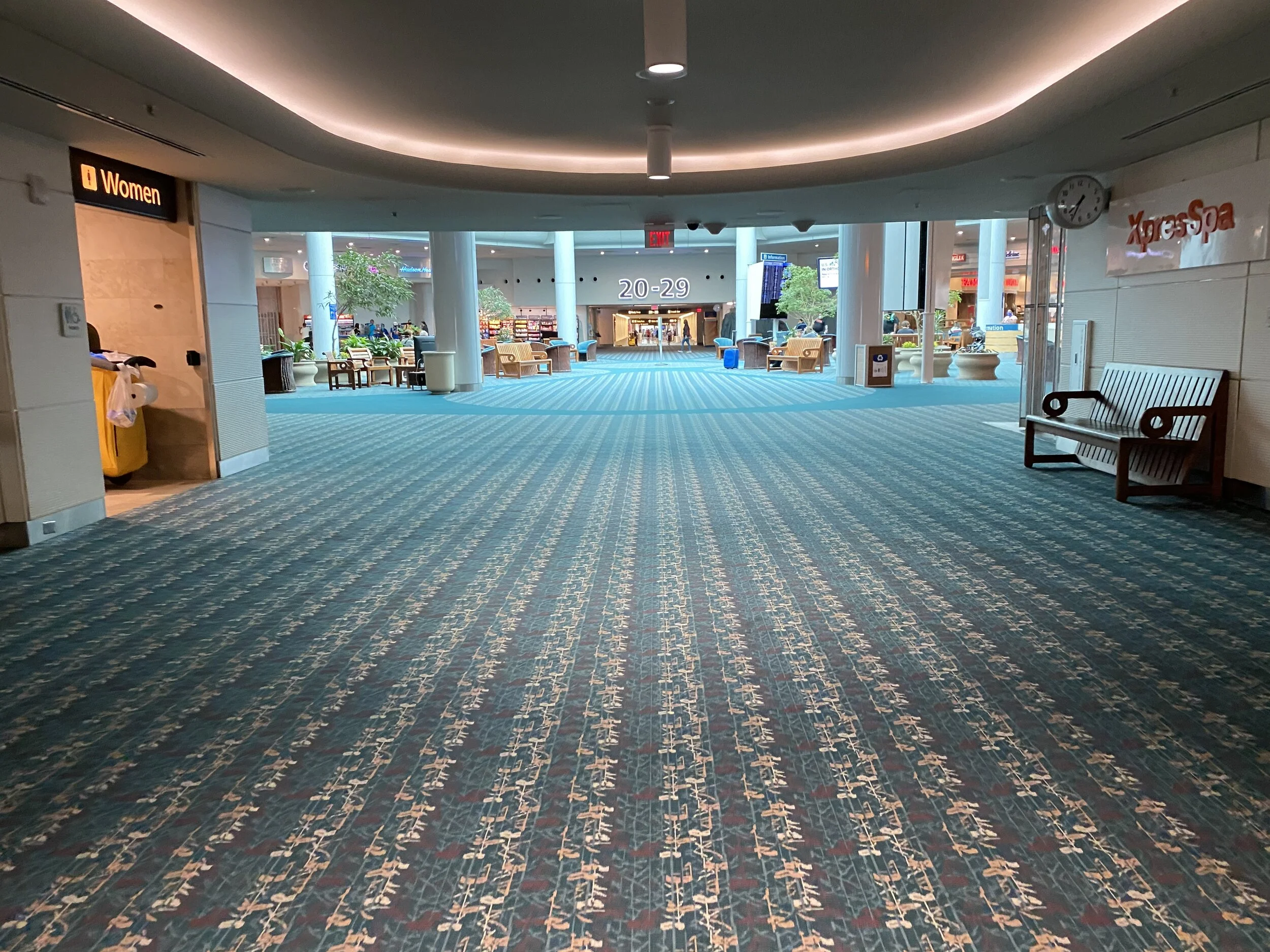 Jetblue terminal at Orlando International Airport