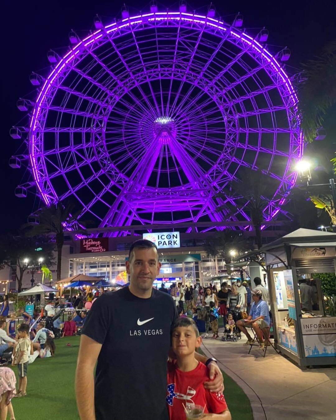Hanging out at Icon Park in Orlando tonight. How high do you think The Wheel is? 

#savetwdw #disneyworld #iconpark
