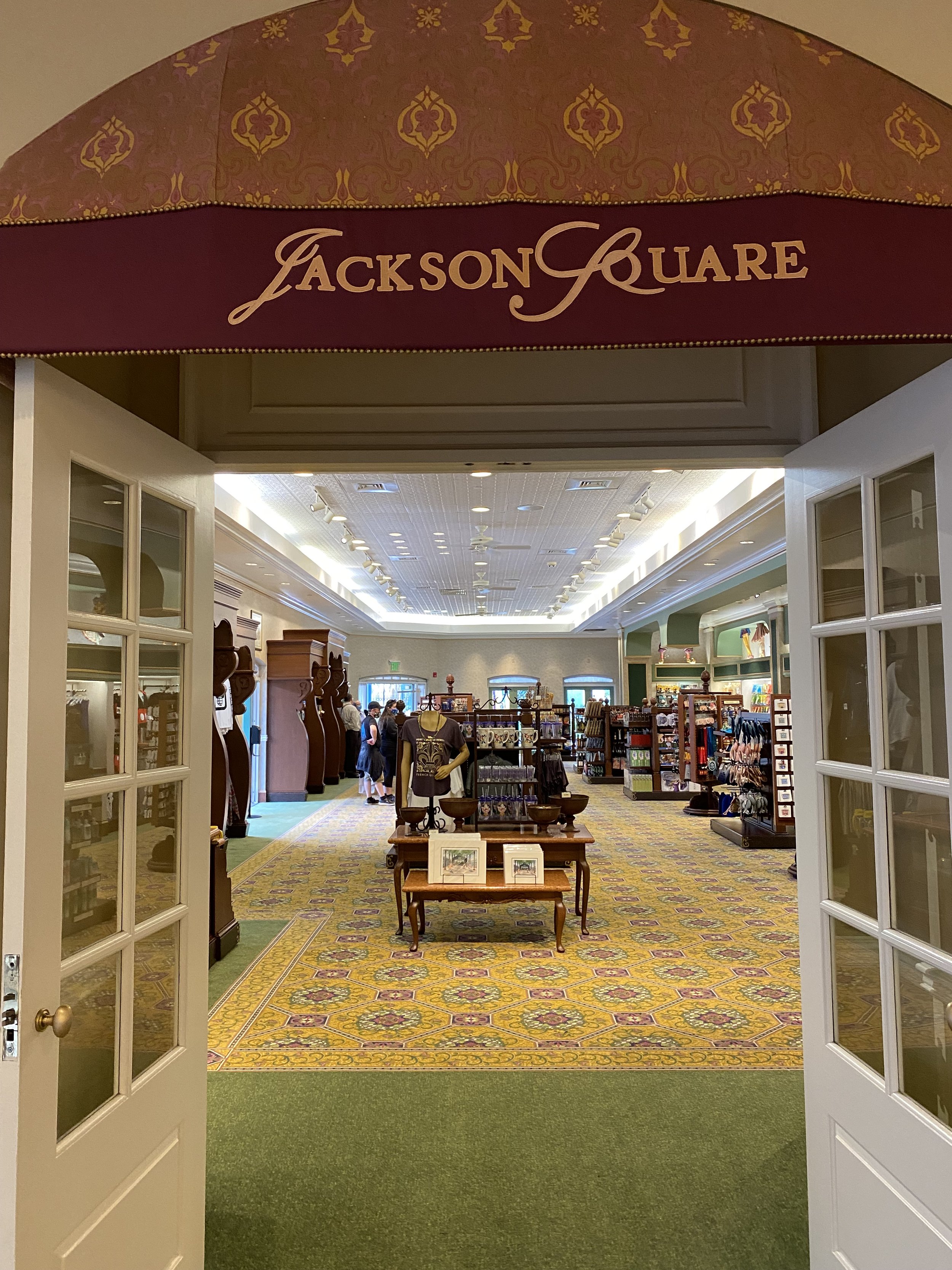  Jackson Square gifts is just off the lobby.  