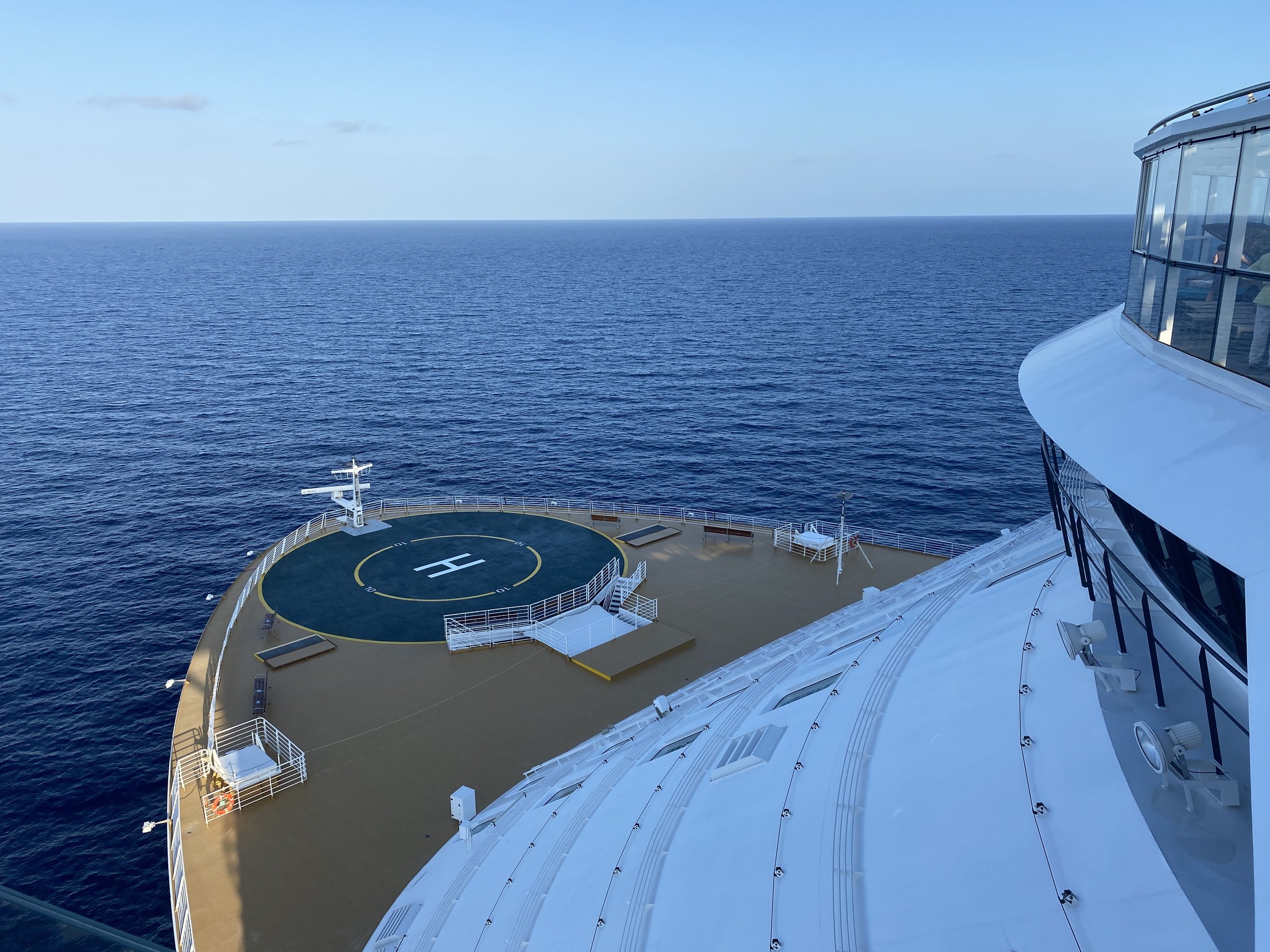  At 216 feet wide, Symphony of the Seas is twice as wide as the Disney Wonder (and most other cruise ships).  