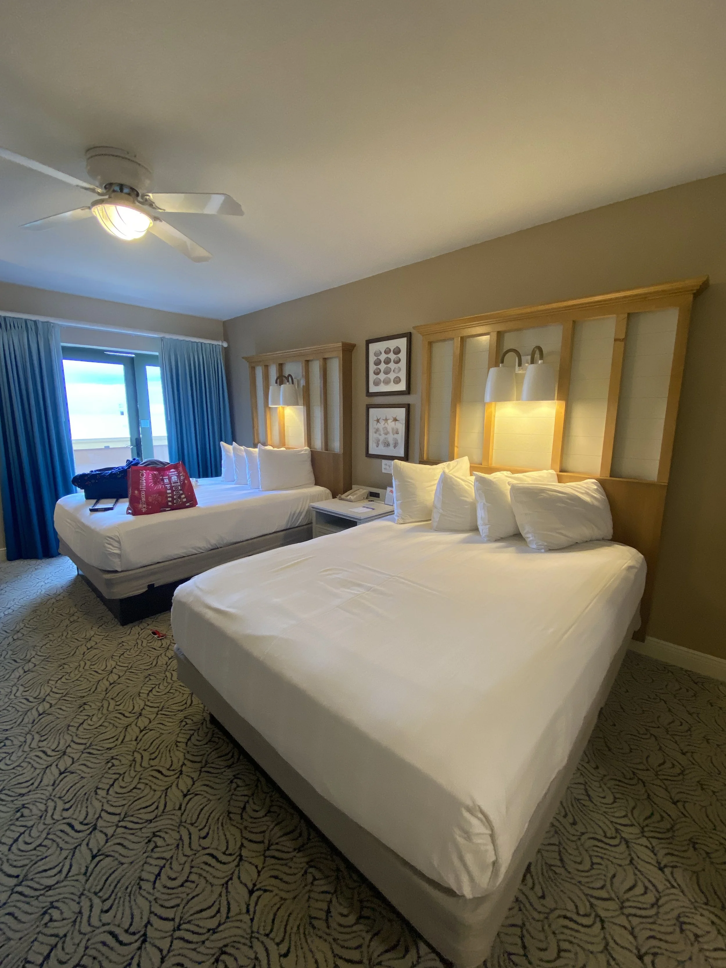  Rooms are quite spacious at 360 square feet.  