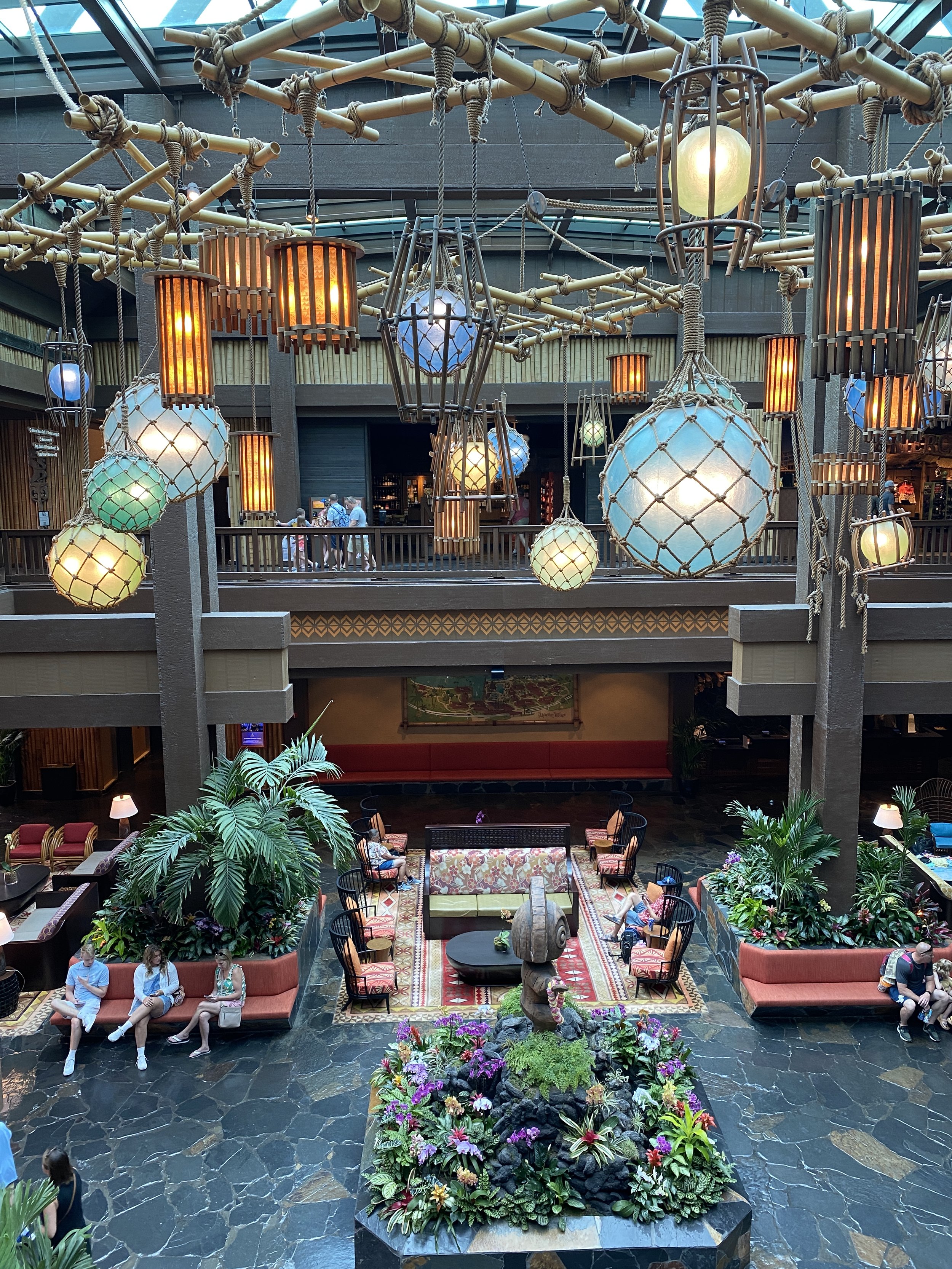  Upon entering the lobby, you’re immediately greeted with a sweet, tropical scent that is unique to this hotel. In fact, a number of candle and fragrance companies have duplicated the scent so you can make your home smell like the Polynesian.   Note:
