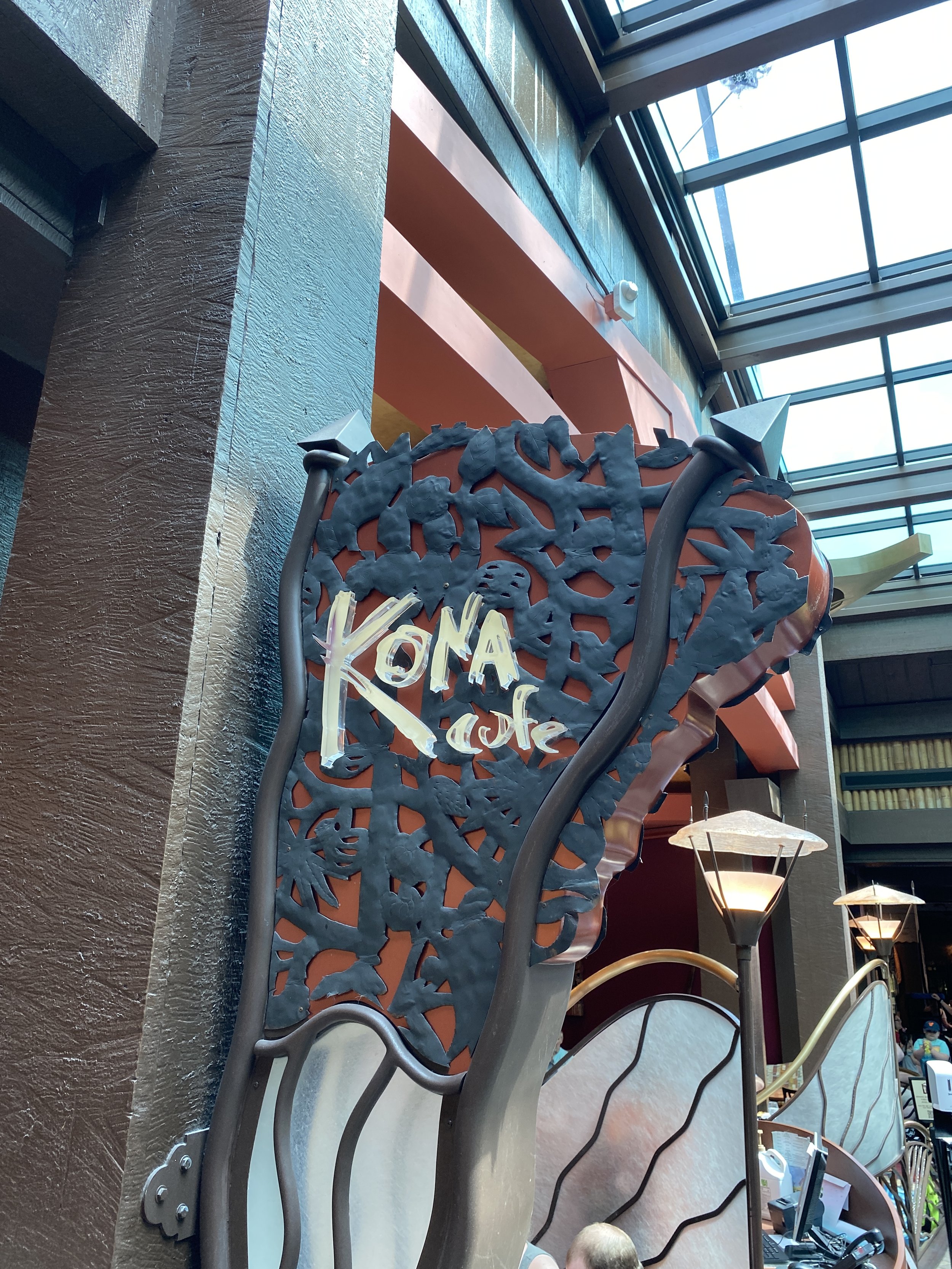  Kona Cafe is a casual table service restaurant serving breakfast, lunch and dinner.   ▸ View the Kona Cafe menu here   