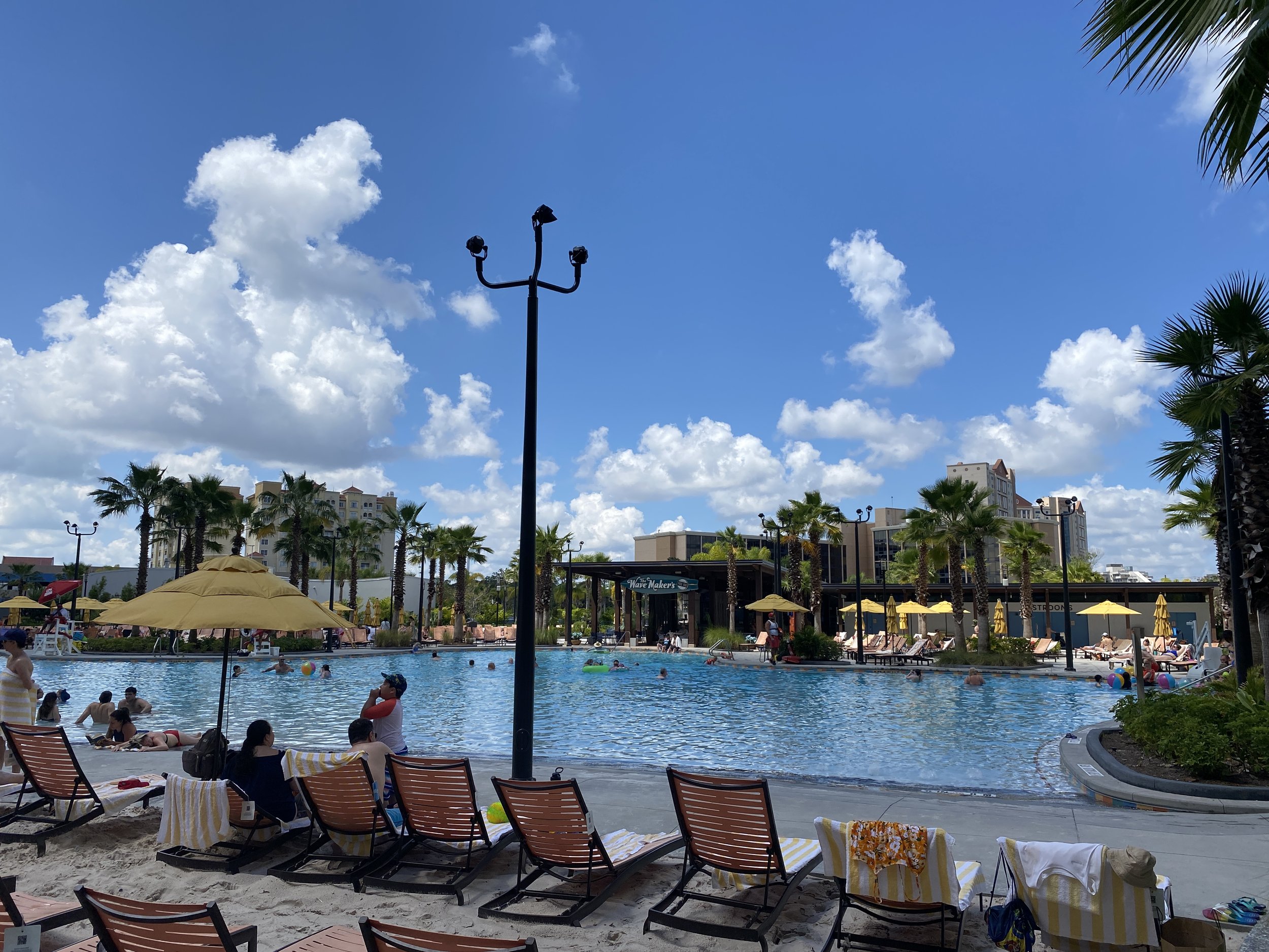  Two Resort-Style Pools – with a kids’ splash pad area and pool-side activities 