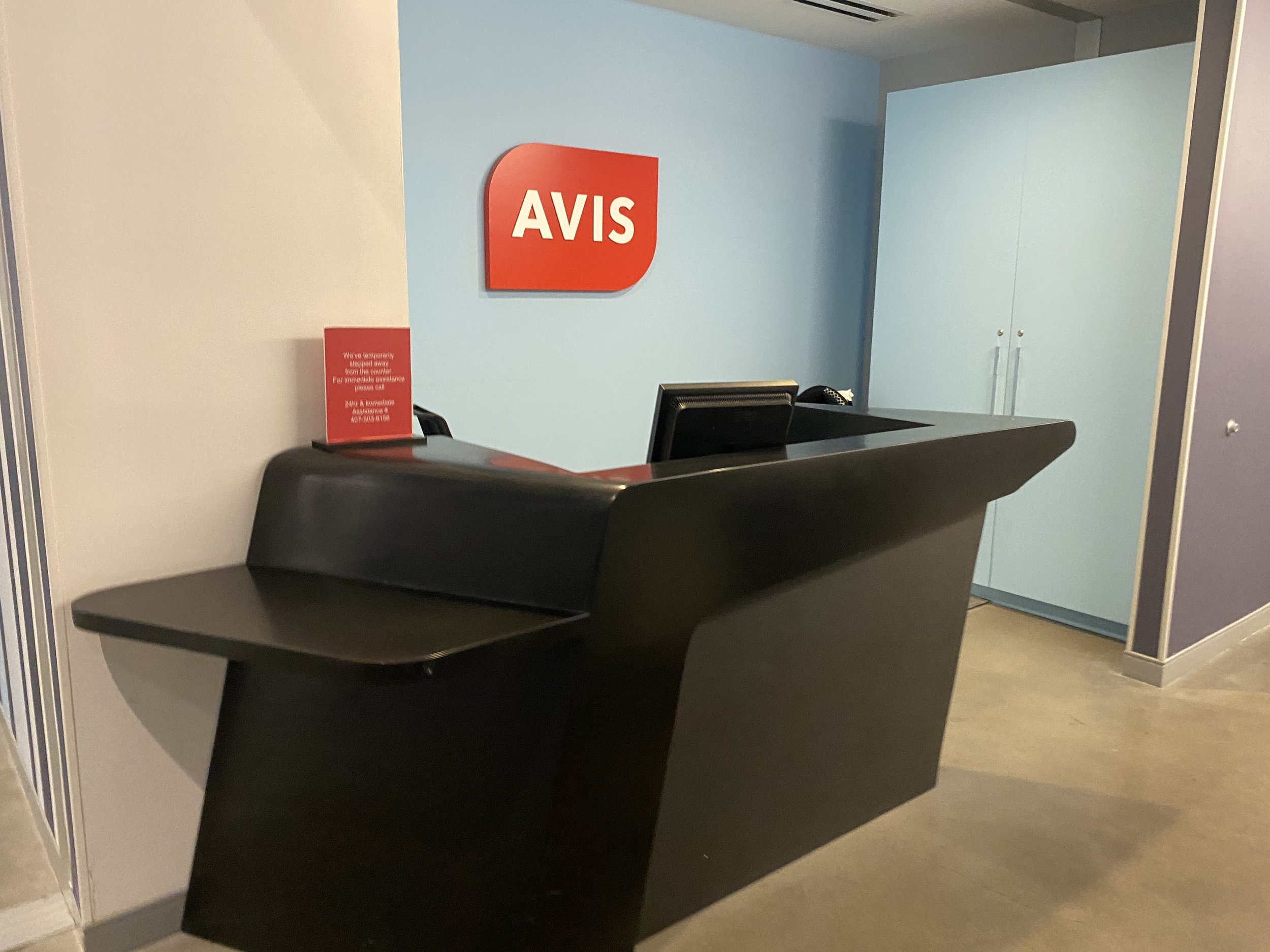  There’s an Avis car rental office available on-site. 