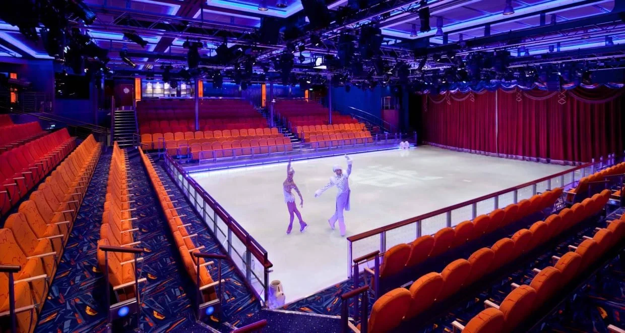 Allure of the Seas ice skating