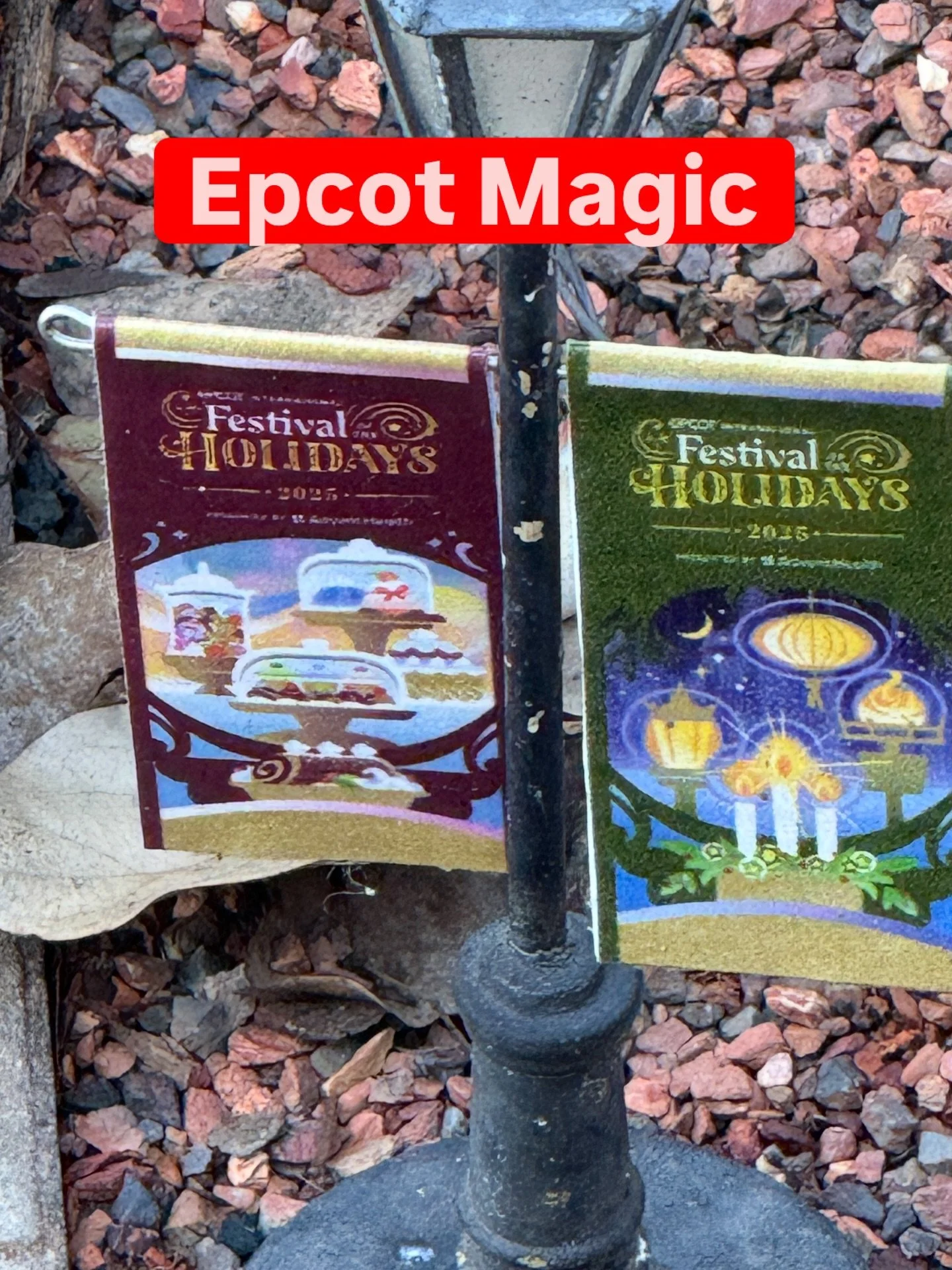 Most people walk right past this&hellip; 👀🎄
Inside the Germany pavilion&rsquo;s miniature train village at EPCOT, the tiny festival flags actually change to match the real Festival of the Holidays banners in the park. Imagineers update them every y
