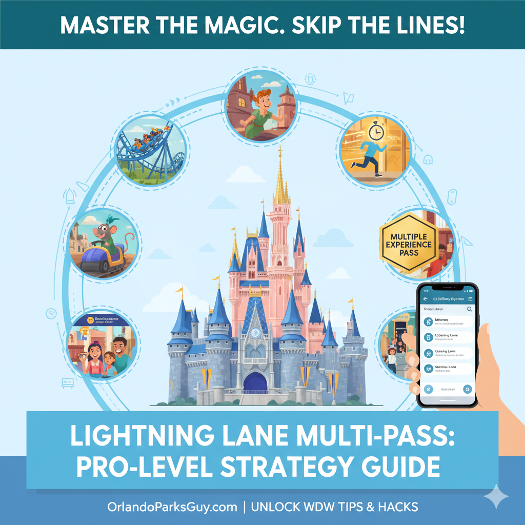 Walt Disney World's Lightning Lane Multi-Pass: The Ultimate Pro-Level Strategy Guide