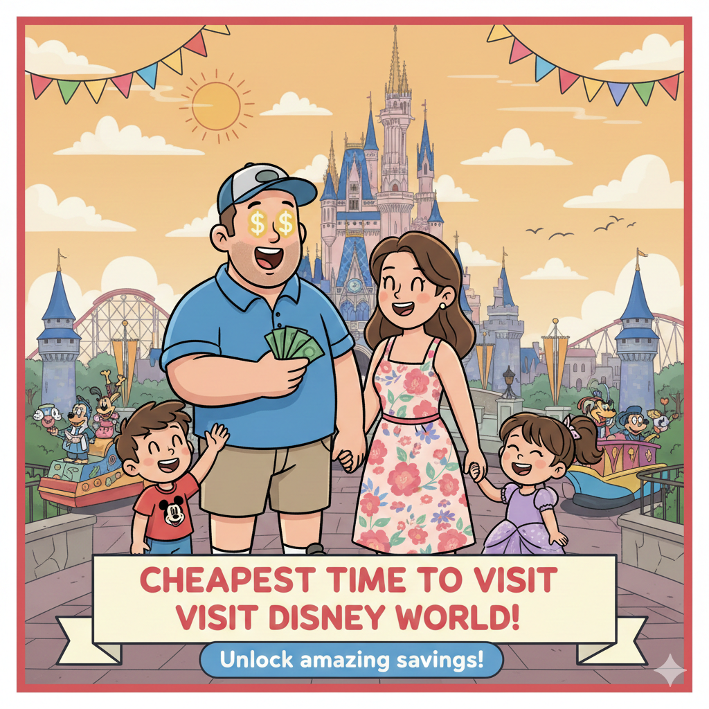 The Cheapest Time to Visit Walt Disney World