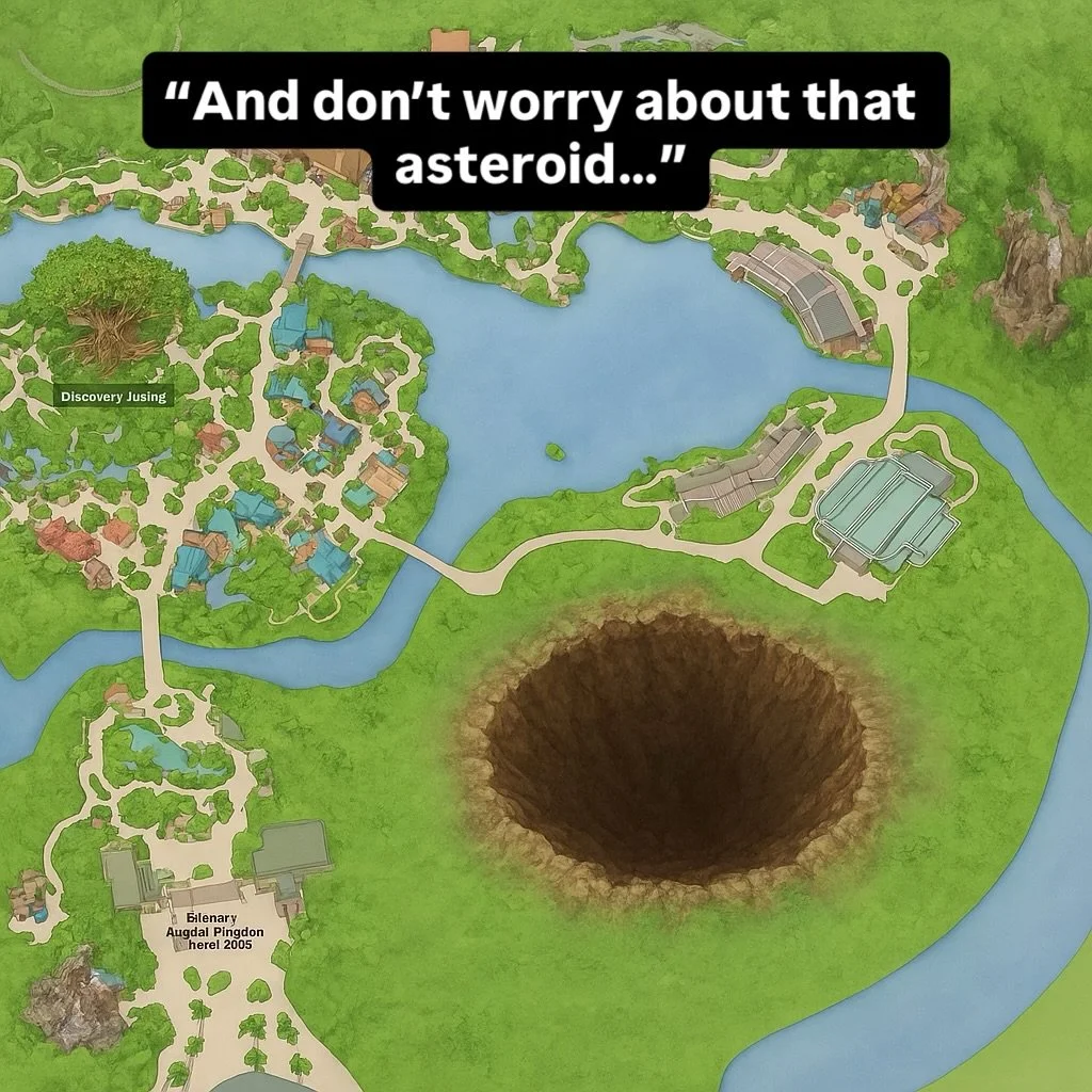 DINOSAUR is officially gone.  #dinosaur #animalkingdom #dinolandusa