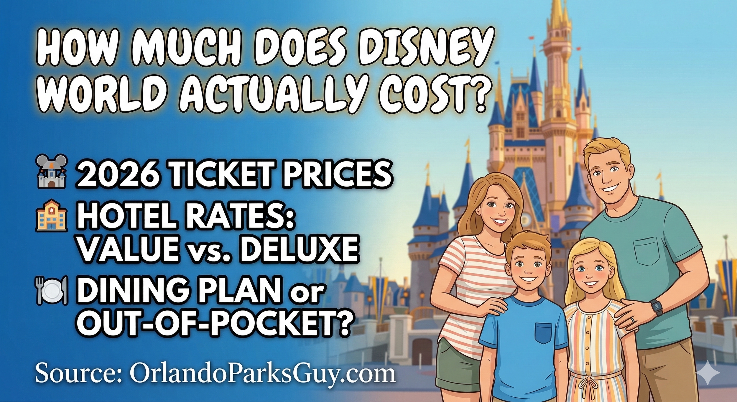 Breaking Down the Expenses: What You Need to Know About the Cost of a Disney World Vacation