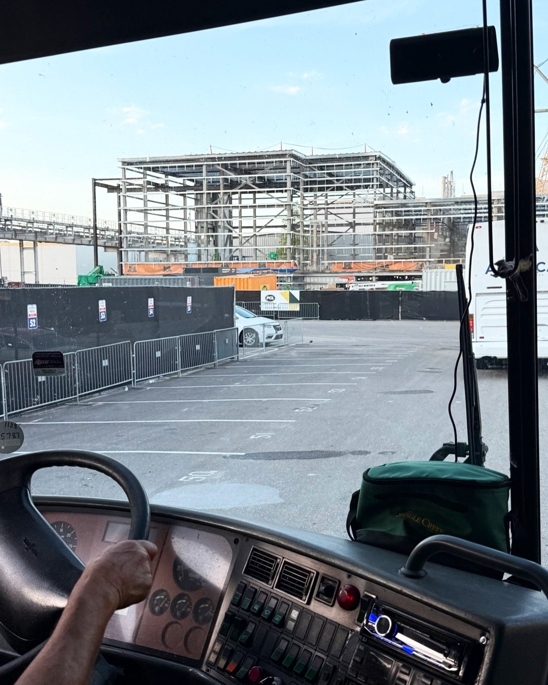 👀 CLASSIFIED INTEL: Spy-cam footage from inside Universal Studios Florida. What you&rsquo;re looking at is the skeleton of the FAST &amp; FURIOUS coaster rising from the dust. #UniversalOrlando #USF #ThemeParkSpy #FastAndFuriousCoaster #Construction