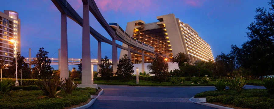 Disney’s Contemporary Resort: Retro-Futurism Meets Concrete Grandeur