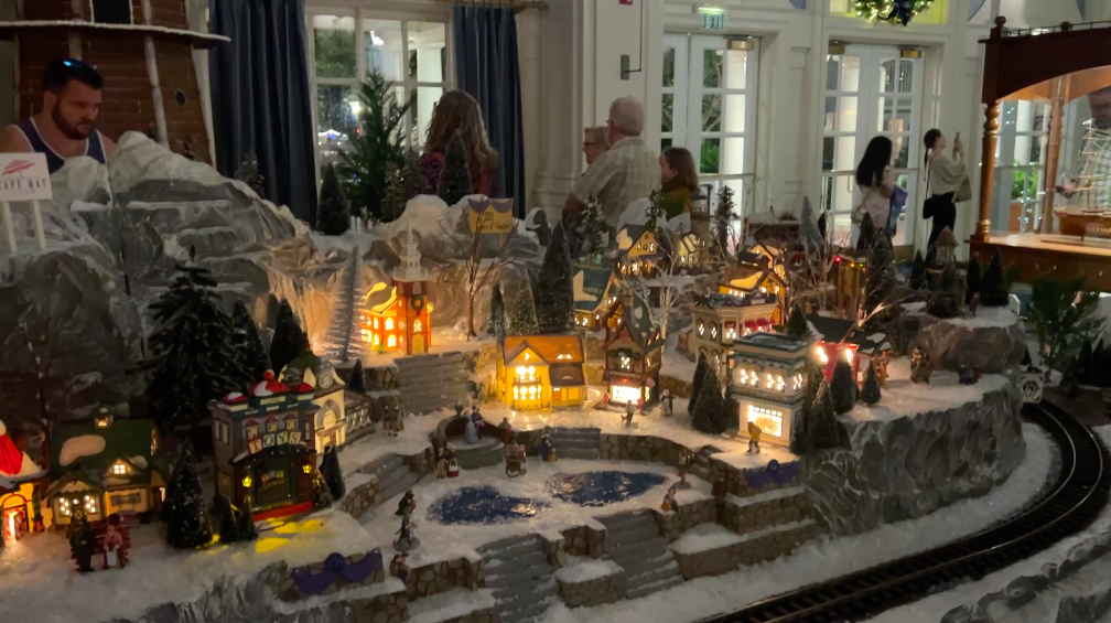 Disney's Yacht Club Resort Gingerbread Display
