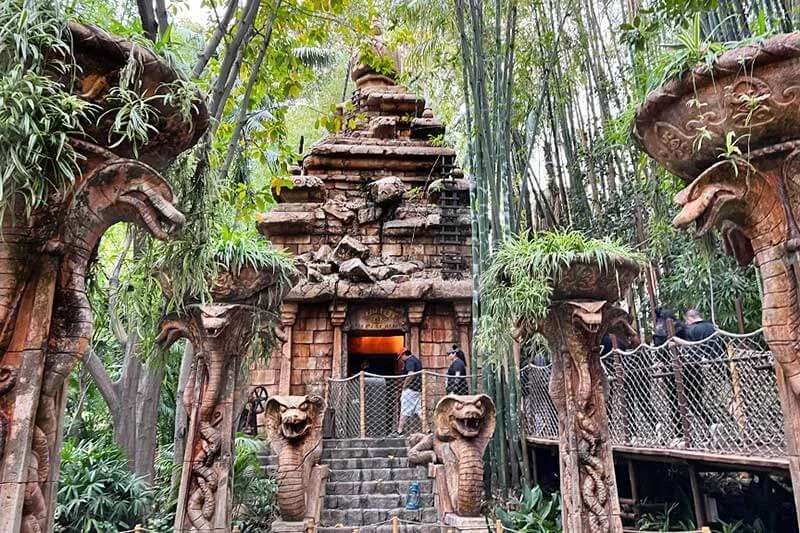 exterior of indiana jones adventure