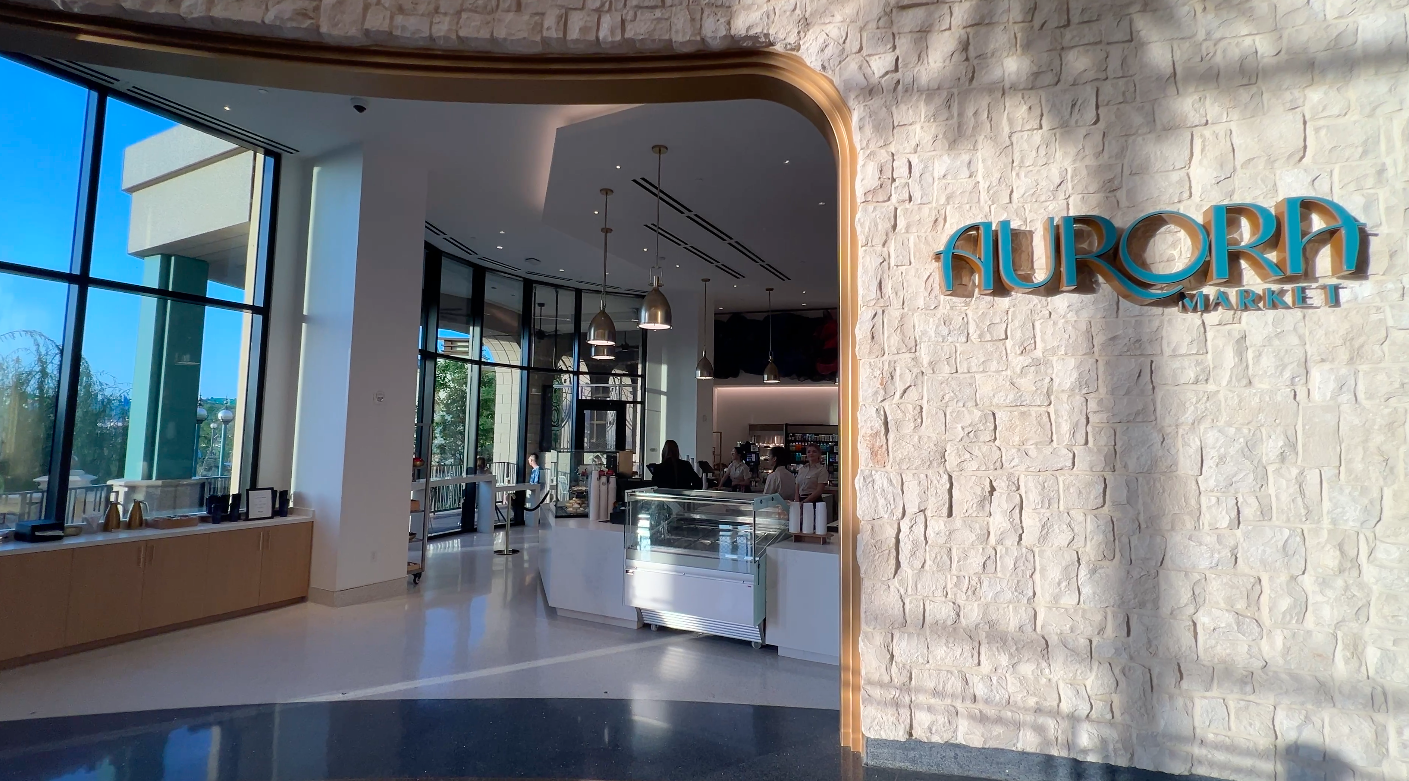 Aurora market at the helios grand hotel - coffee shop