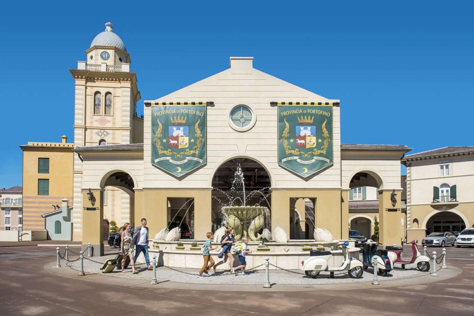 Universal Portofino Bay Hotel Lobby Entrance
