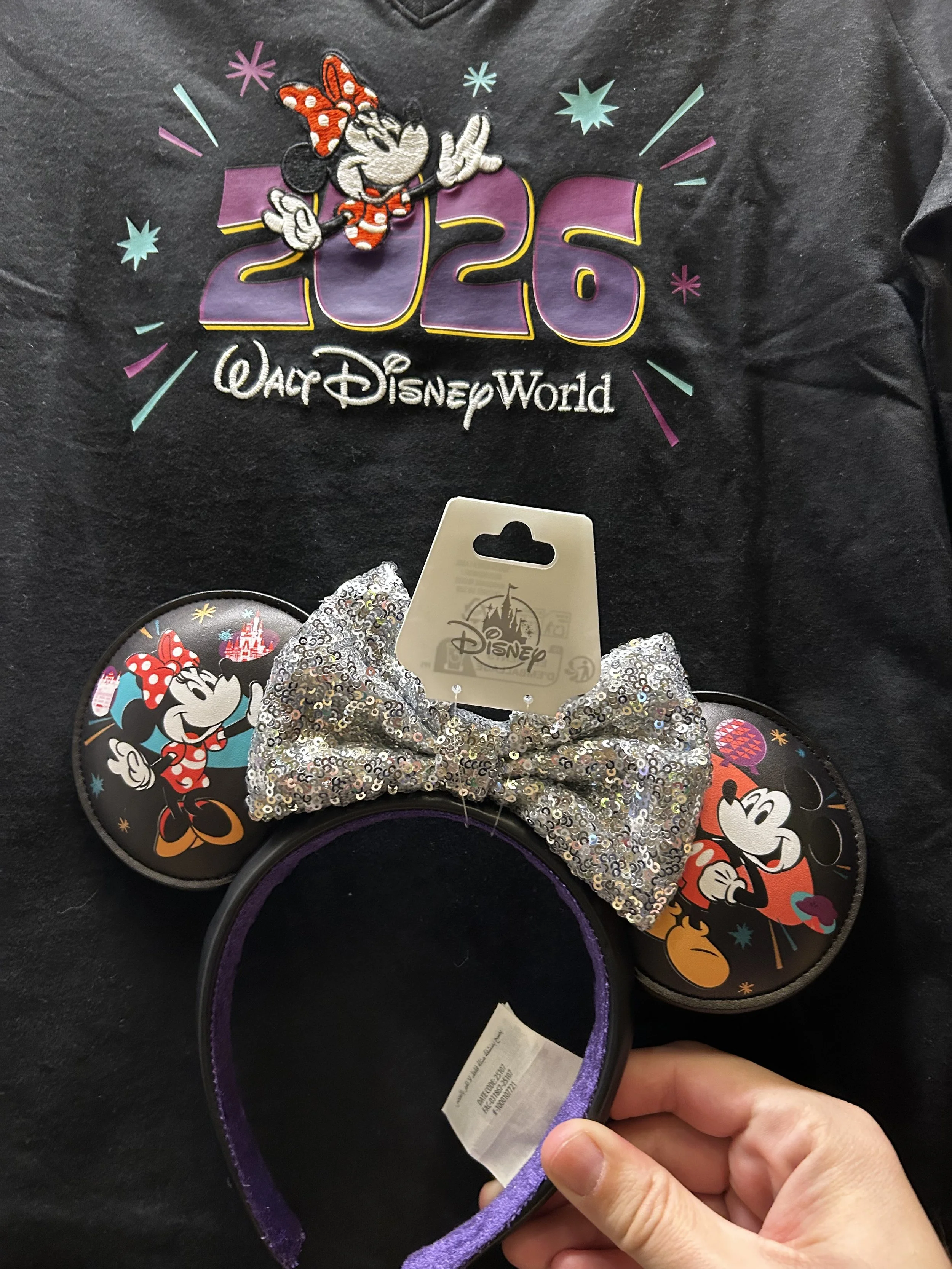 2026 Disney shirt and Ears
