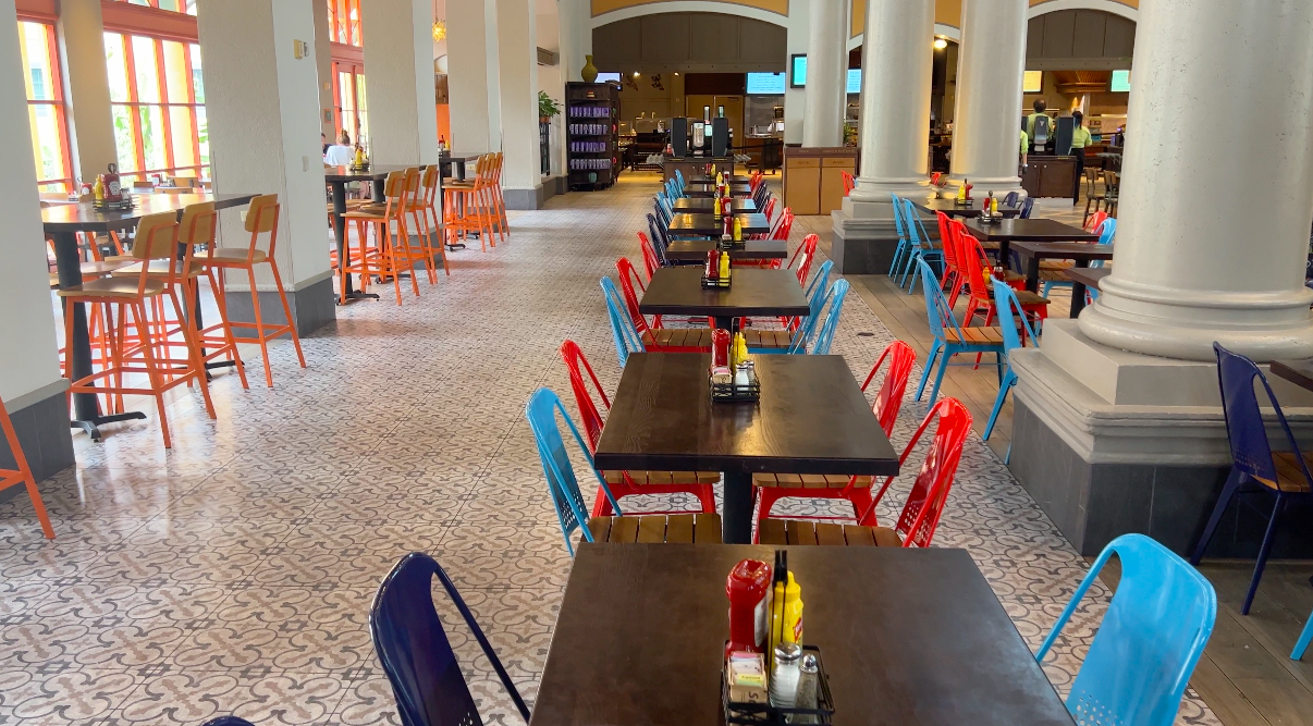 quick service restaurant at disney's cornado springs resort