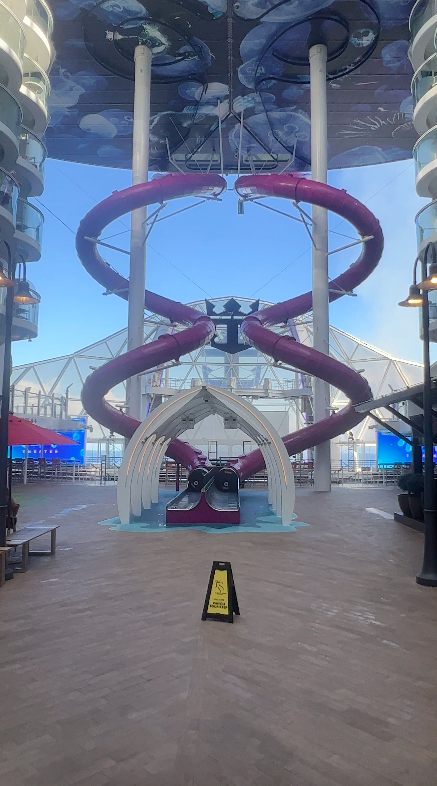 Wonder of the Seas slide: the ultimate abyss