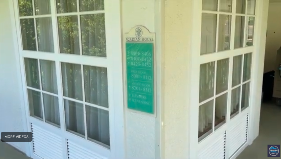 A corner room at Disney World's Port Orleans Riverside Resort