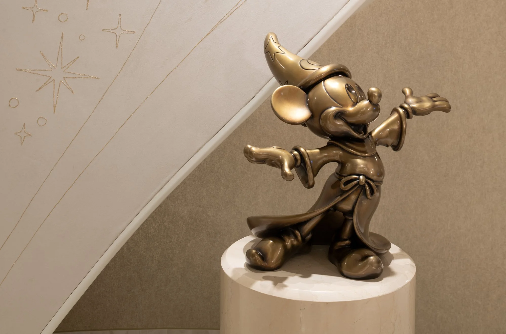 Mickey Mouse statue from the Tower Suite on the Disney Fantasy