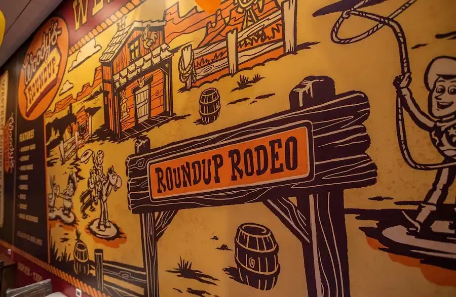 Roundup Rodeo BBQ at Disney's Hollywood Studios Inside Restaurant