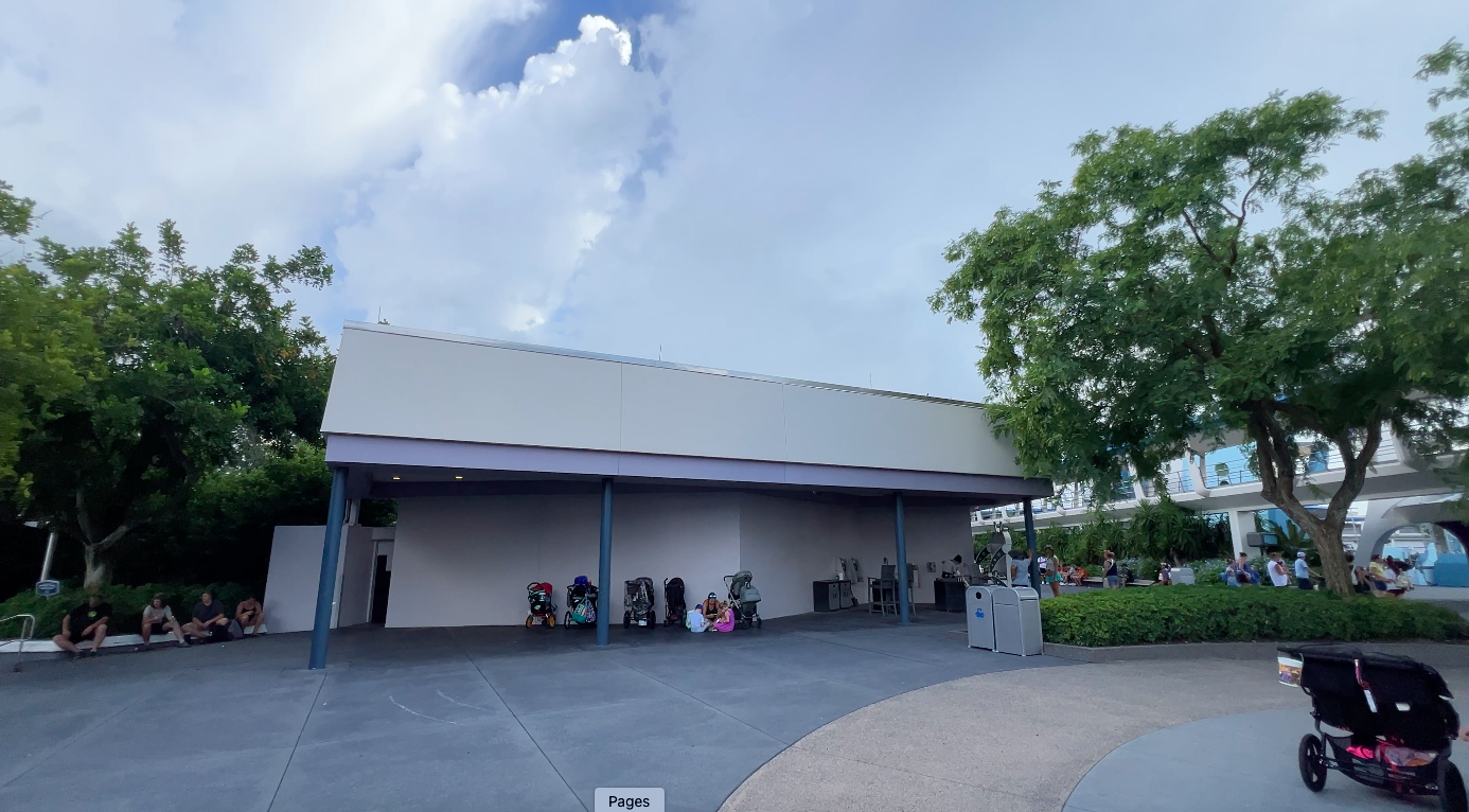 Tomorrowland Restrooms at Magic Kingdom
