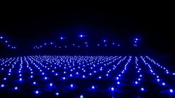 drone show at disney springs